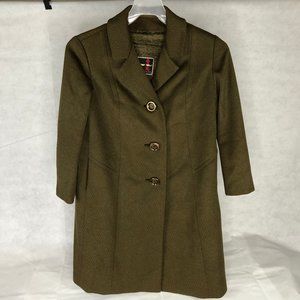 Vintage Japanese Kei Mei Cu Women's Woolen Overcoa